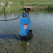 NHS750 1HP 5019 gal/h Metal Submersible Sewag...