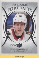 2018-19 Upper Deck UD Portraits Rookies Henri Jokiharju #P-83 READ um0