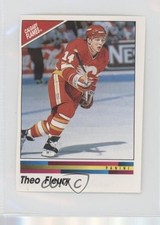 1990-91 Panini Album Stickers Theoren Fleury #176 0y59