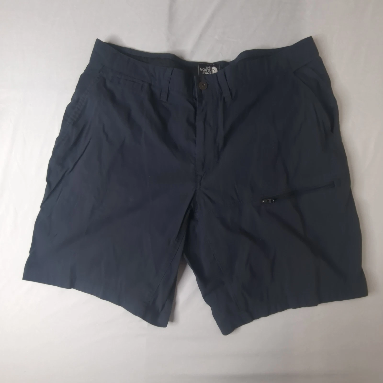 The North Face Men's Hiking Shorts blue 36 Lightweight Quick Dry Pockets utility