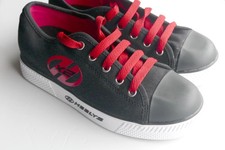 Heelys Pure X2 Size 4 Kids Red/Black Boxed Opened Never Used