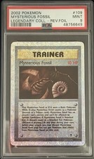 2002 POKEMON LEGENDARY COLLECTION #109 MYSTERIOUS FOSSIL-REVERSE FOIL PSA 9 on eBay