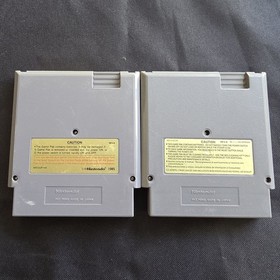 Baseball Stars 1 & 2 II (Nintendo NES) Game Carts Authentic Tested