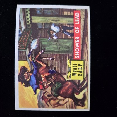 1956 Topps Round Up card 34 Wyatt Earp