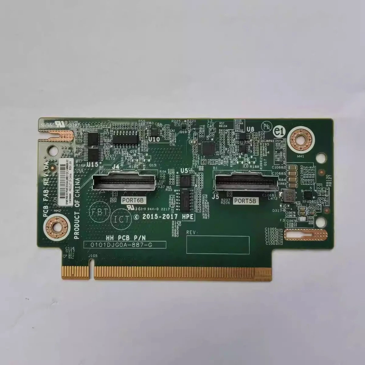 HP DL380 G10 875062-001 866565-001 DL388 G10 NVME expansion card 
