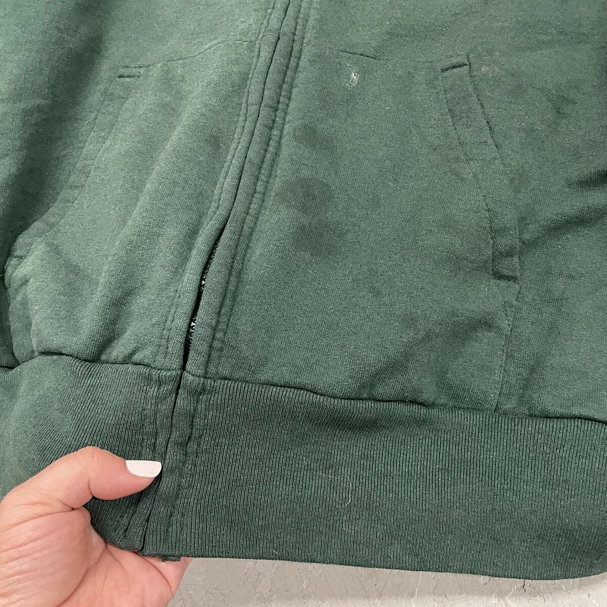 Vtg Camber Full Zip Heavyweight Hooded Sweatshirt 3XL Green Vtg Camber Full Zip Heavyweight Hooded Sweatshirt 3XL Green