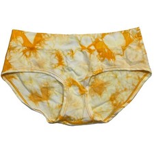 NWT AERIE Boybrief Panties/Underwear Sz M-L Orange Yellow