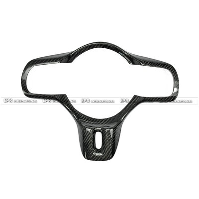 Steering Wheel Cover Trim Moulding For Mitsubishi Evolution Evo 10 Carbon Fiber