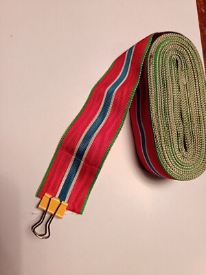 Band für die Medaille der deportierten zivilen gefangenen und GEISELN. W W 1.