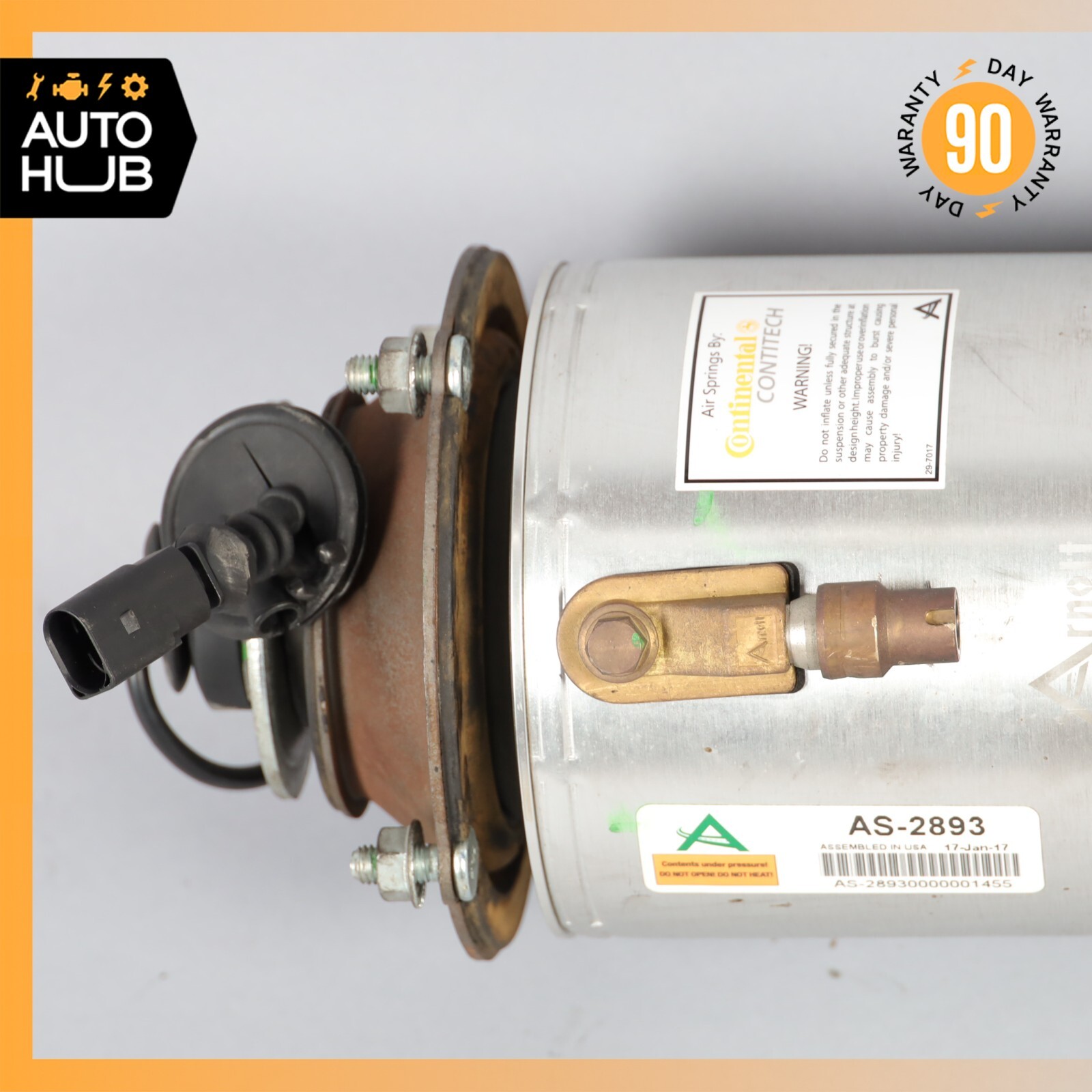 Bentley Continental GT GTC Front Left Driver Air Ride Air Shock Strut Arnott 92k