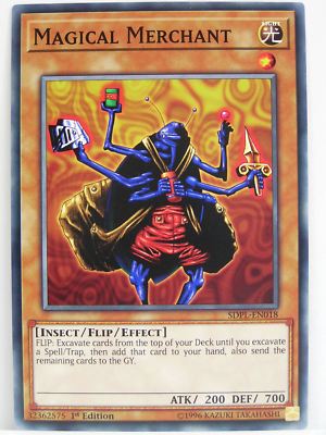 Yugioh - 2x #018 Magical Merchant - SDPL - Powercode Link Structure Deck
