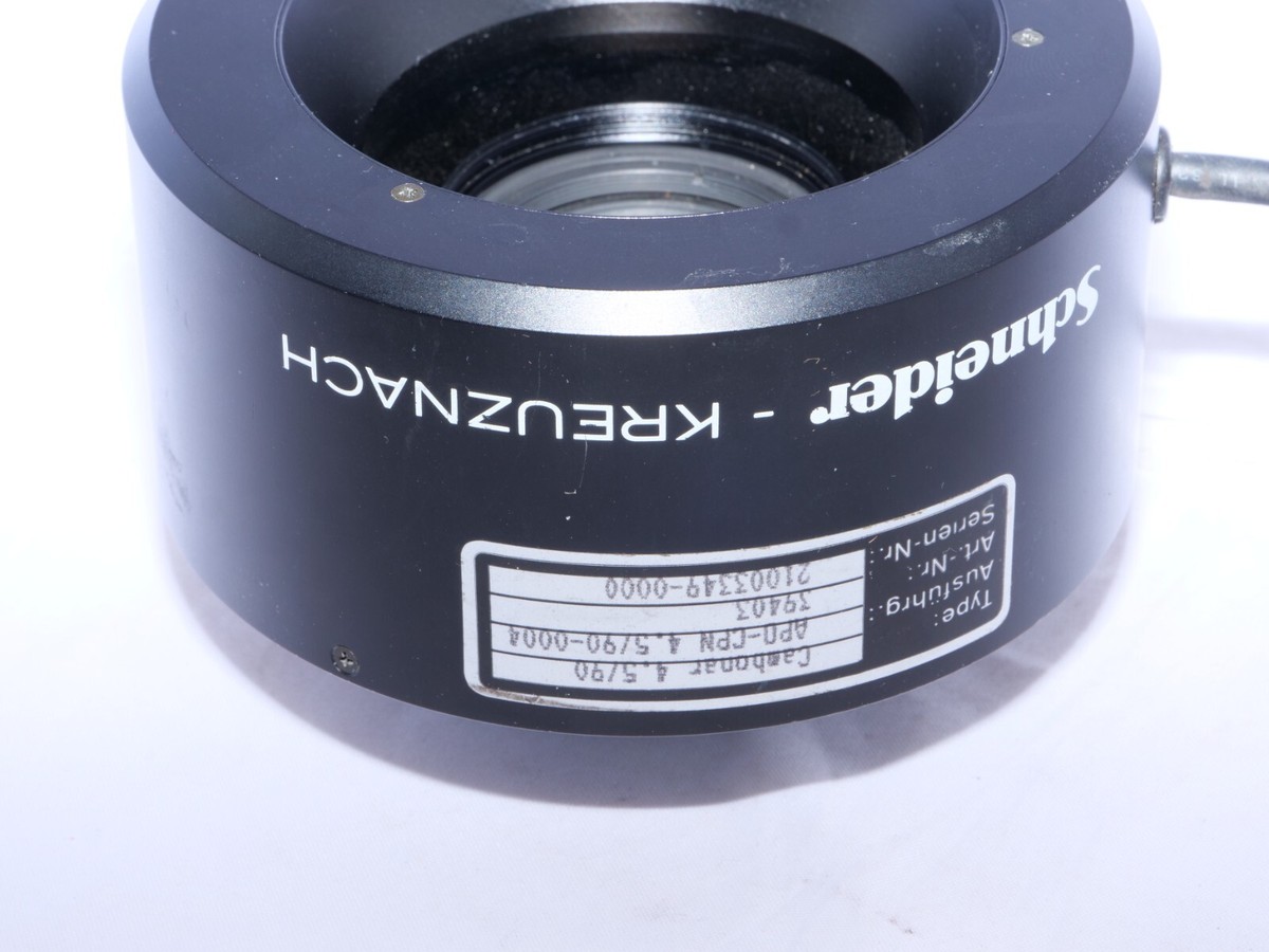 Schneider Apo-Componon HM 90mm f4.5 DIGITAL lens. Schneider