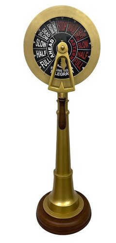 37 Inches Brass Finish Ship Engine Telegraph/Nautical Marine Telegraph