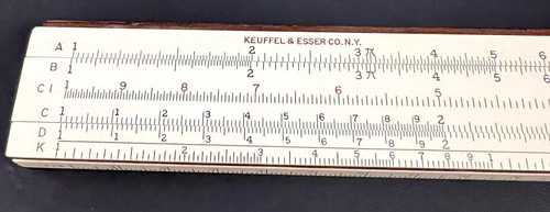 Keuffel & Esser(K&E) 4053-3 in CASE pat 1934232 - Great Condition! Vintage - Picture 4 of 21