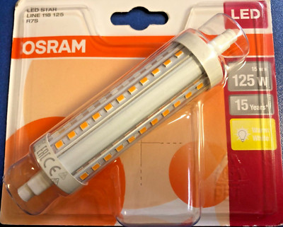 OSRAM LED STAR LINE 118 125 R7S 15W=125W 15 Years 2700K WARM WEIß