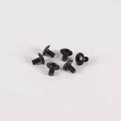 PR Racing Zylinderschraube mit Knopfkopf M2,5 x 4 x 5,5 mm (6 Stück) 80400016