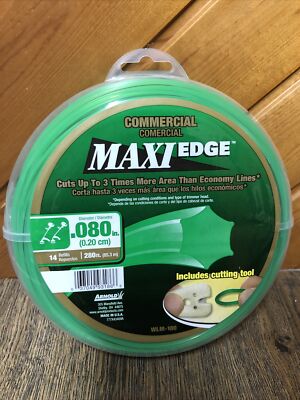 Arnold Maxi-Edge .08-Inch x 280-Foot Commercial Grade Trimmer Line New