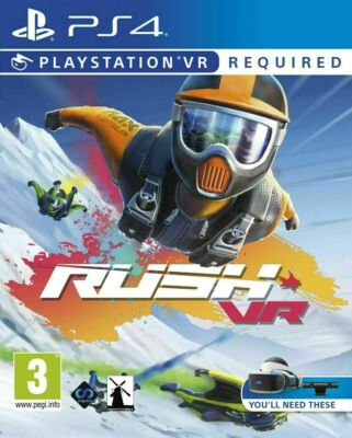 Rush VR PS4 Playstation vr REQUIRED WINGSUIT FLYING BRAND NEW SEALED