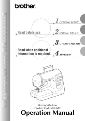 Brother SB3129 Sewing Machine Owners Instruction Manual Reprint | eBay