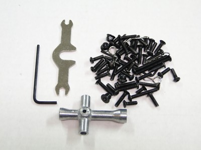 NEW ASSOCIATED Screws & Tools Kit PROSC10 DB10 TROPHY RAT AX10