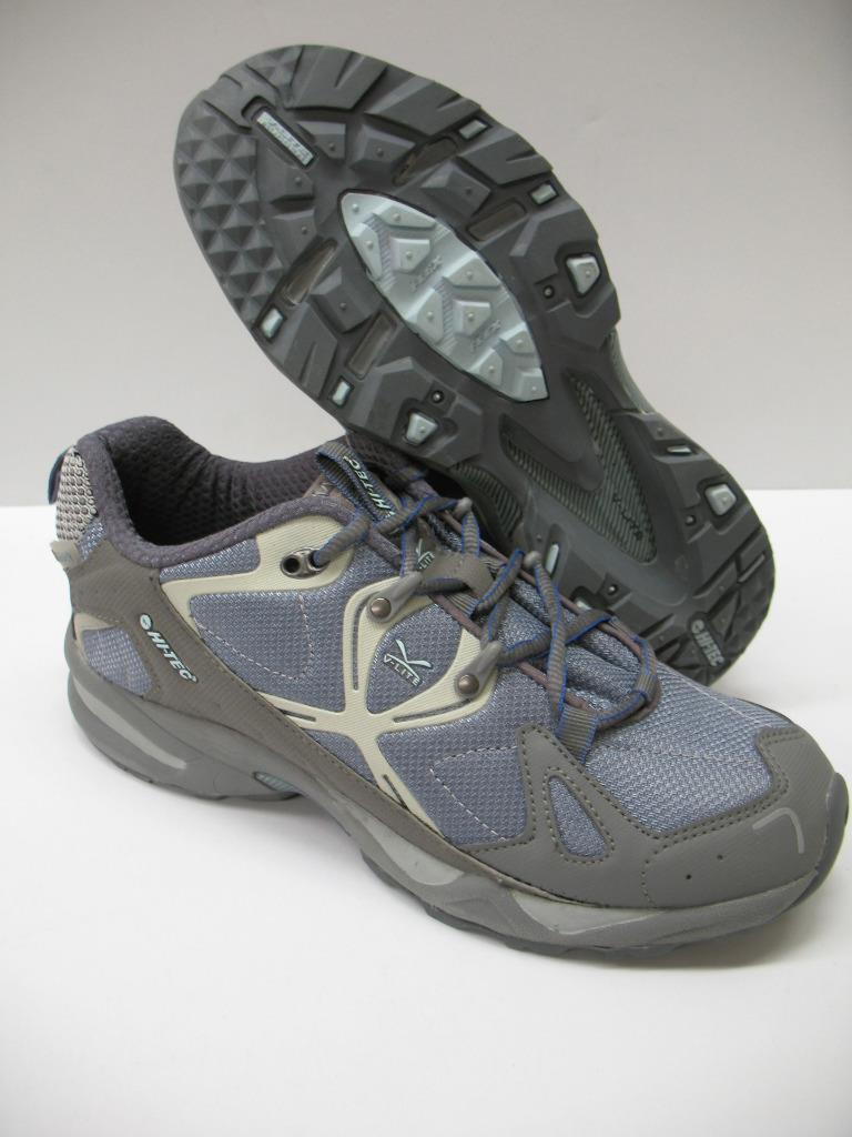 Hi-Tec V-Lite Nighthawk 40479 Hiking Trail Shoes Blue Gray Womens
