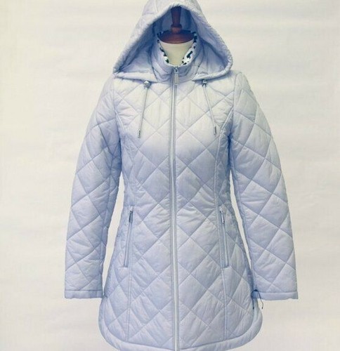 Quilted Zip Parka Jacket 