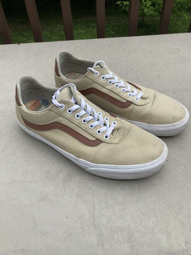 vans Men's shoes size 13 Tan and brown 