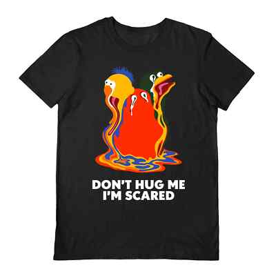 Don't Hug Me I'm Scared T-Shirt - Official Melty Black S/Sleeve Tee in 5 Größen