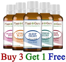 Essential Oil Blends 30ml. 100% Pure Natural Therapeutic Grade Aromatherapy Oils
