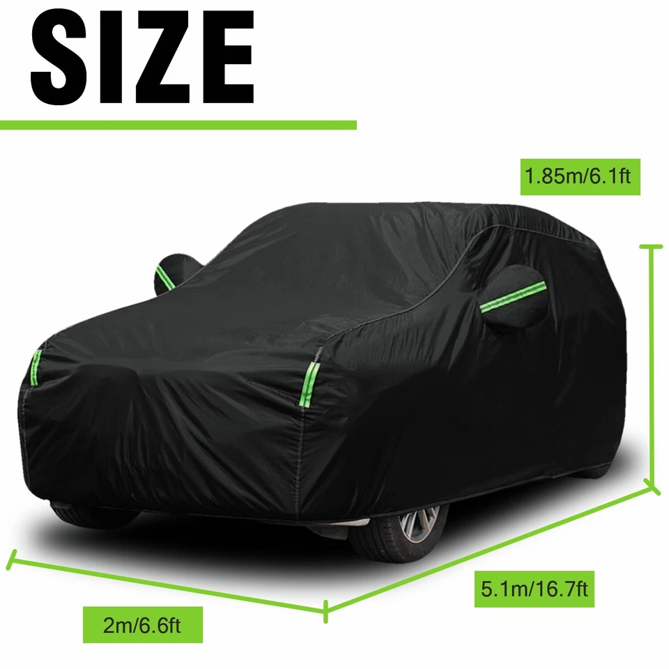 For Nissan Pathfinder Car Cover Outdoor Waterproof Sun All Weather Protection US - Image 2 of 4