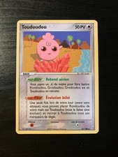 Carte Pokémon RARE Toudoudou 21/100 EX Gardiens de Cristal Bloc EX Français