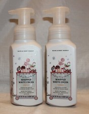 Bath  Body Works Whipped White Cocoa Gentle  Clean Foaming Hand Soap X 2