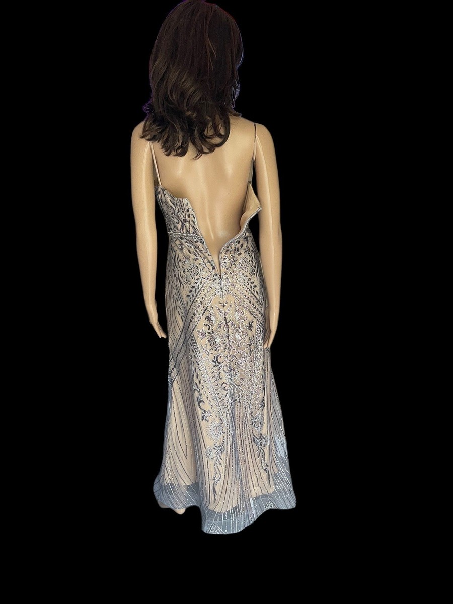 Royal Queen collection embellished gown dress size 12-14 | eBay