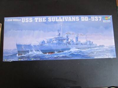 USS The Sullivans DD-537 - Trumpeter 1/700 Scale kit#05304  Sealed/NIB