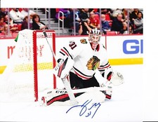 CHICAGO BLACKHAWKS ANTON FORSBERG SIGNED 8X10
