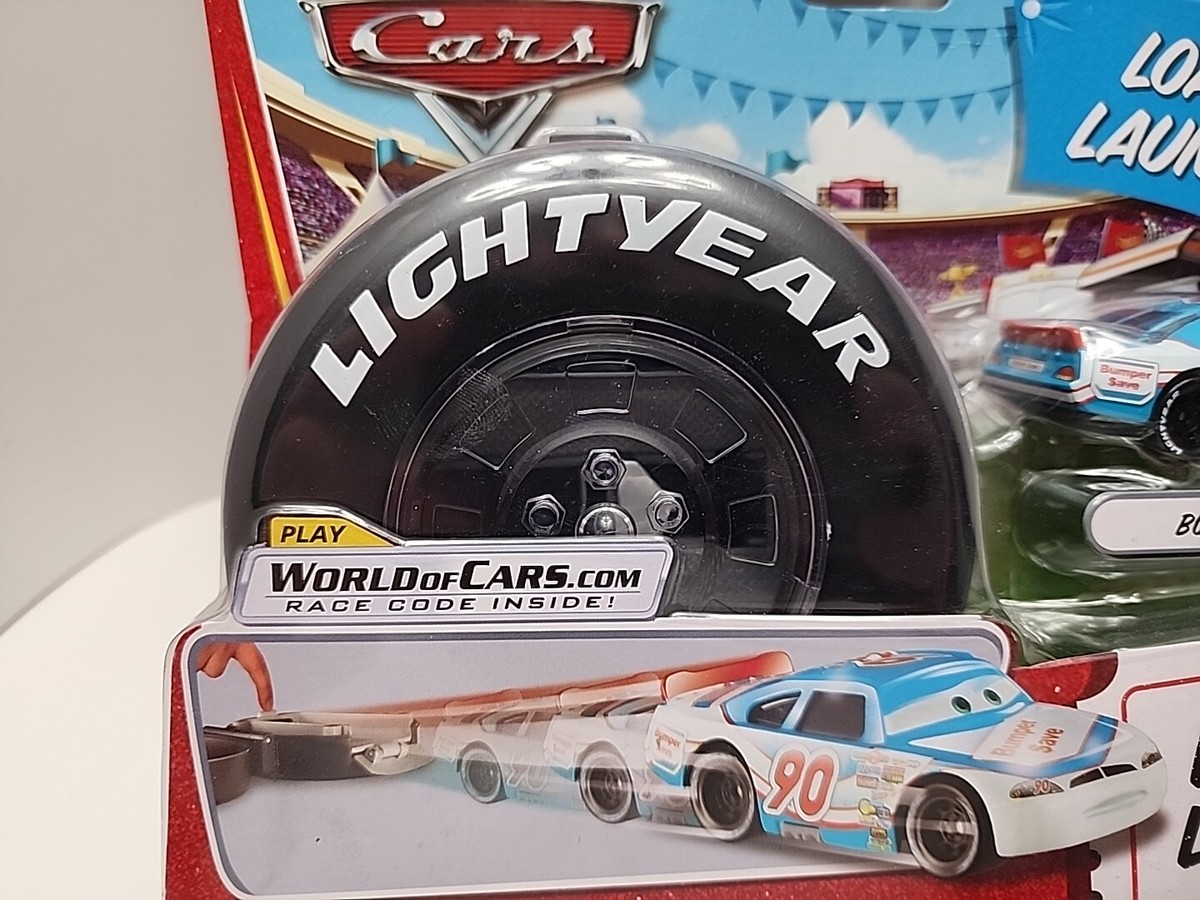 Disney Pixar Cars Lightyear Launchers Bumper Save #90 Night Scene