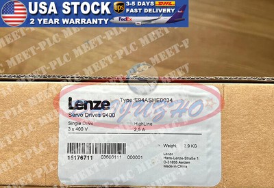 1PCS New Lenze servo drive E94ASHE0034