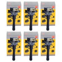 6X Ngk 48036 U5012 ZüNdspule FüR Bmw E36 320I 325I M3 3.0 E34 520I 525I M50 S50