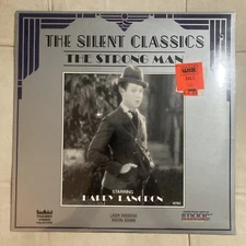 The Strong Man NEW SEALED Silent Classics Laserdisc LD Harry Langdon
