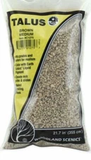 Woodland Scenics ~ Any Scale ~ Rock Debris ~ Medium Brown Talus ~ C1275