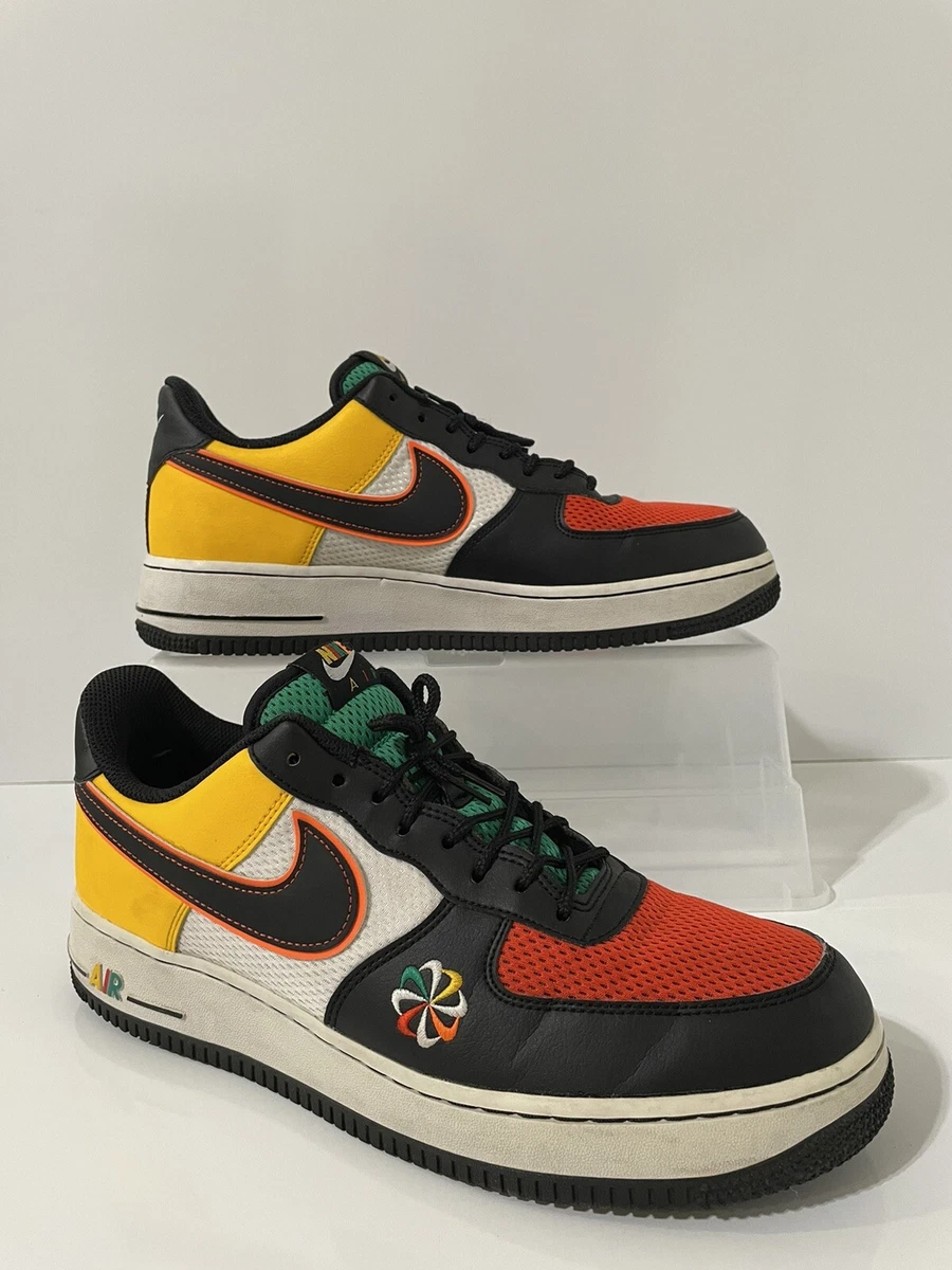 Nike Air Force 1 Low Sunburst Shoes Size 9.5 Sneaker Mens CK9282