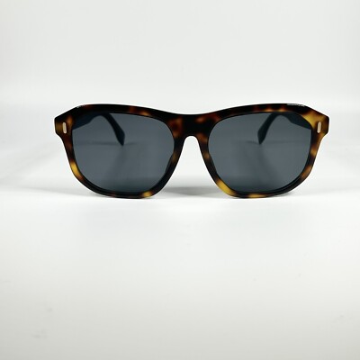 New Fendi 60mm Square Sunglasses Tortoise | eBay display picture 1