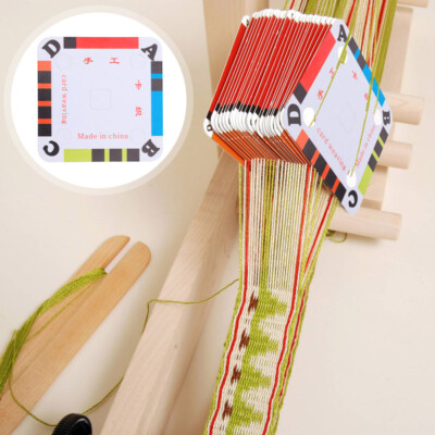 100 Pcs Brettchen Zum Brettchenweben Handgestricktes Shuttle-Stück
