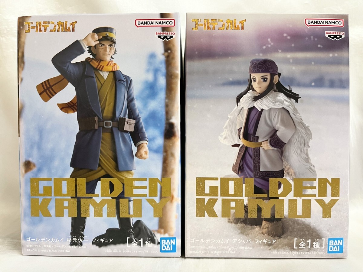 Golden Kamuy Banpresto Figure Set Sugimoto & Asirpa Anime 2026
