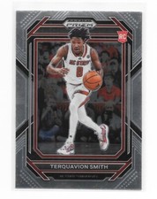2023 Panini Prizm Draft Picks #10 Terquavion Smith RC - NC State Wolfpack