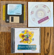 Adapted EZ-SCSI 4.0 Software For Windows Quick Reference  Floppy  CD