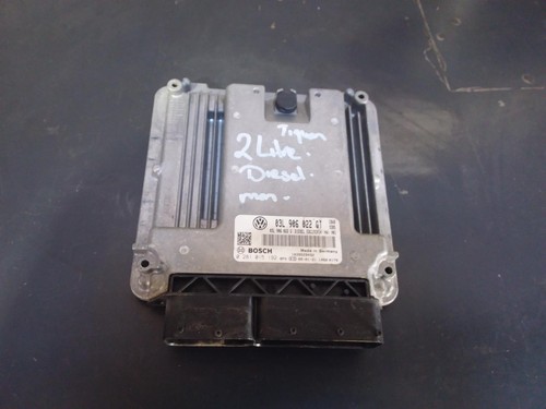 VOLKSWAGEN TIGUAN ECU ENGINE ECU, DIESEL, 2.0, MANUAL T/M, ECU ONLY, 5N, 05/08-0