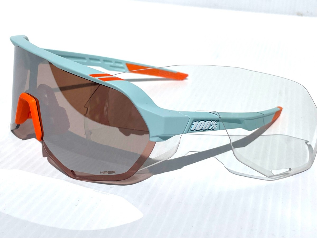 100% Percent S2 Soft Tact Two Tone HiPER Silver Mirror Lens