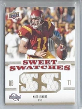 Matt Leinart USC Trojans Cardinals 2010 UD NCAA Sweet Spot Swatches #SSW-57
