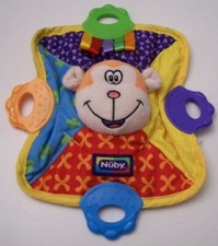 Manta de seguridad NUBY Monkey~Lovey~Mordedor~Sensorial~Cintas~Chirridos~Arrugas~
